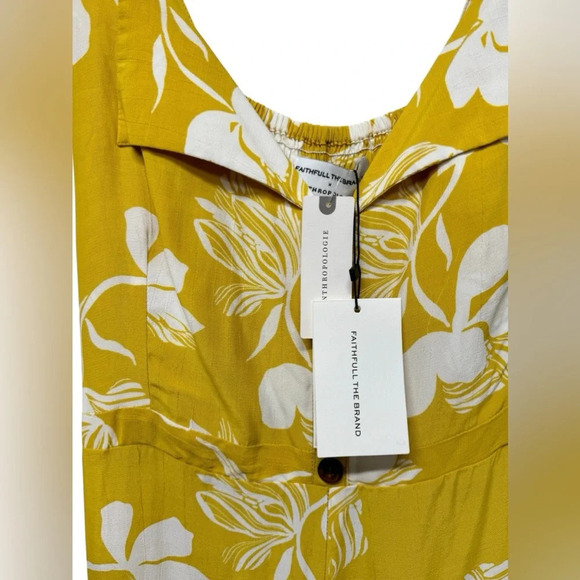 NWT Anthropologie Faithfull the Brand Gemma jumpsuit size Large - Picture 7 of 15